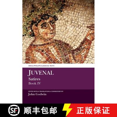 【3-4周达】Juvenal: Satires Book IV [9781910572320]