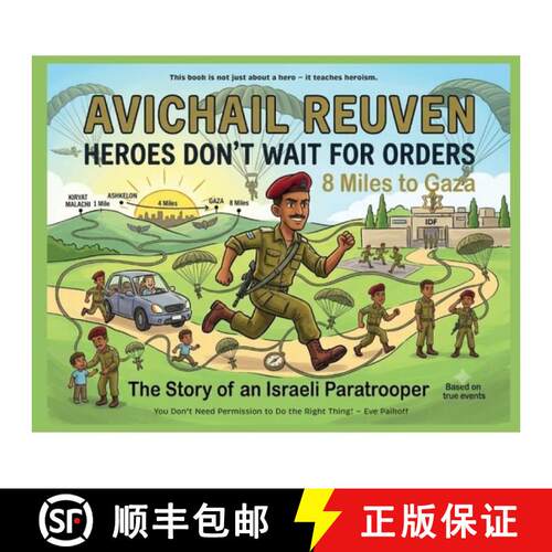 【3-4周达】Avichail Reuven: The Story of an Israeli Paratrooper [9798349495953]