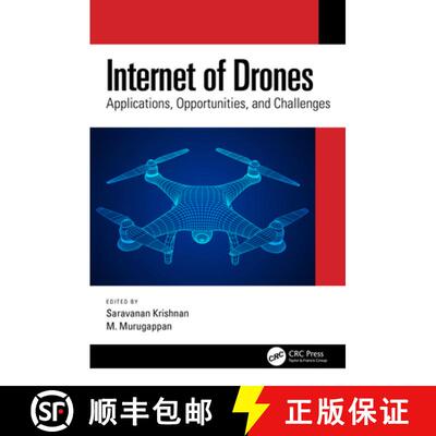 【3-4周达】精装 Internet of Drones: Applications, Opportunities, and Challenges [9781032171685]