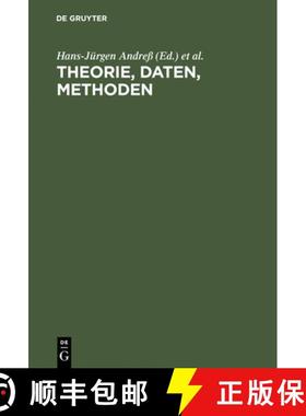 预订 Theorie, Daten, Methoden [9783486559453]