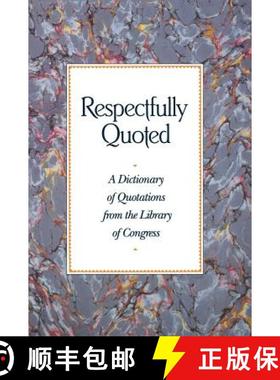 预订 Respectfully Quoted: Dictionary Paperback Edition [9780871876744]