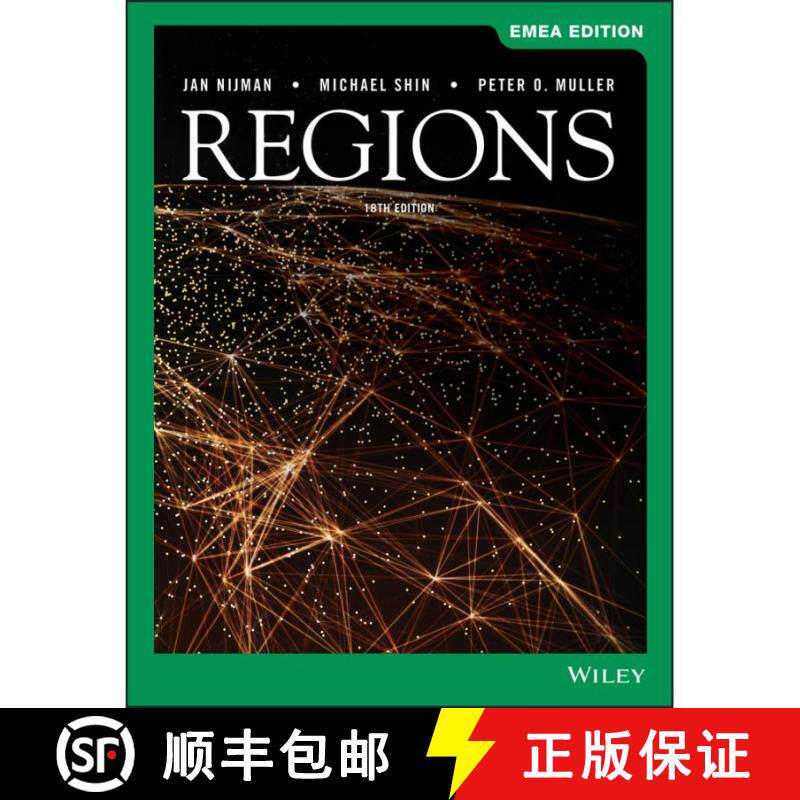 【3-4周达】Geography: Realms, Regions, and Concepts, EMEA Edition (18th Edition, EMEA Edition) [9781119667728]