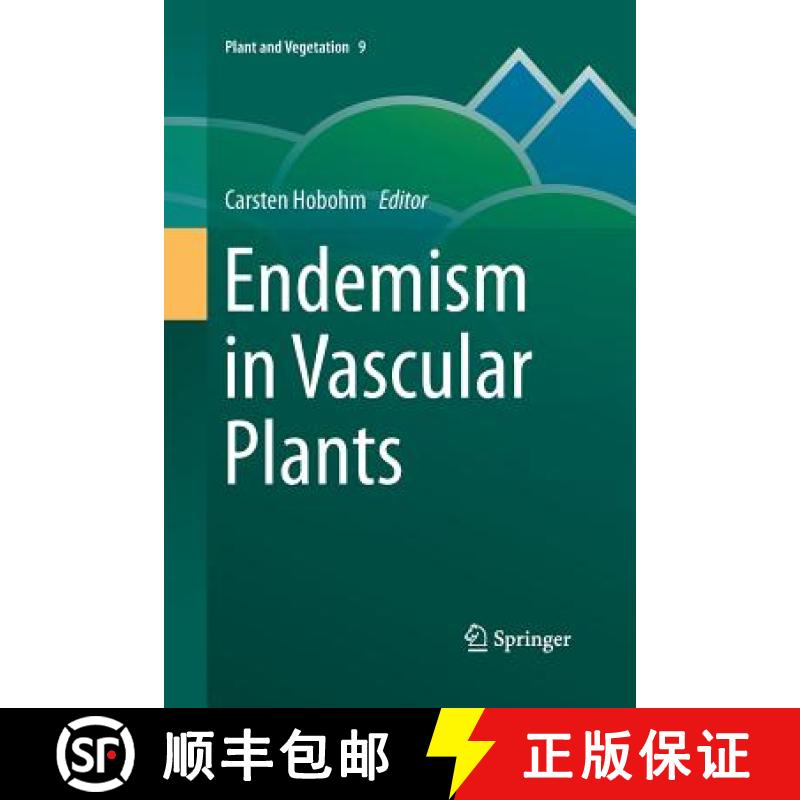 【3-4周达】Endemism in Vascular Plants [9789400793675]