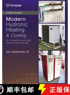 【3-4周达】Modern Hydronic Heating and Cooling: For Residential and Light Commercial Buildings [9781337904919]