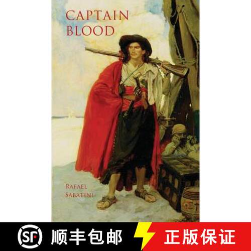 【3-4周达】Captain Blood: with two explanatory maps of the Caribbean region (Aziloth Books) [9781911405238]