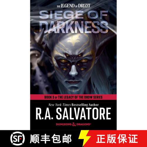 【3-4周达】Siege of Darkness: Dungeons & Dragons: Book 3 of The Legacy of the Drow Series [9780593873144]