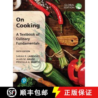 【3-4周达】On Cooking: A Textbook of Culinary Fundamentals, Global Edition [9781292443751]