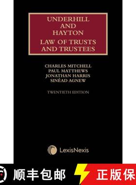 【3-4周达】Underhill and Hayton Law of Trusts and Trustees 20th edition [9781474316088]