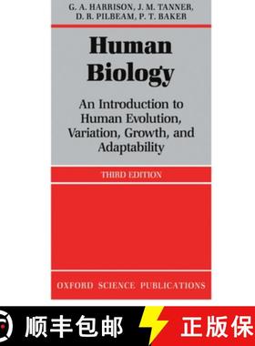 【3-4周达】Human Biology: An Introduction to Human Evolution, Variation, Growth, and Adaptability [9780198541431]