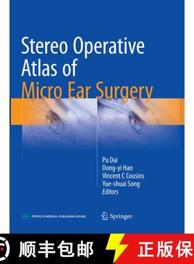 【3-4周达】Stereo Operative Atlas of Micro Ear Surgery (Softcover reprint of the original 1st ed. 201... [9789811095252]