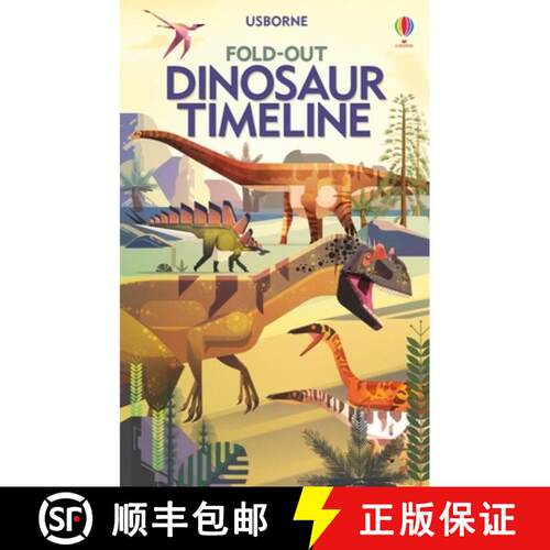 【3-4周达】Fold-Out Dinosaur Timeline [9781474969062]
