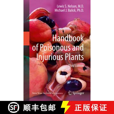 【3-4周达】Handbook of Poisonous and Injurious Plants (Third Edition 2020) (Third Edition 2020) [9781493989249]