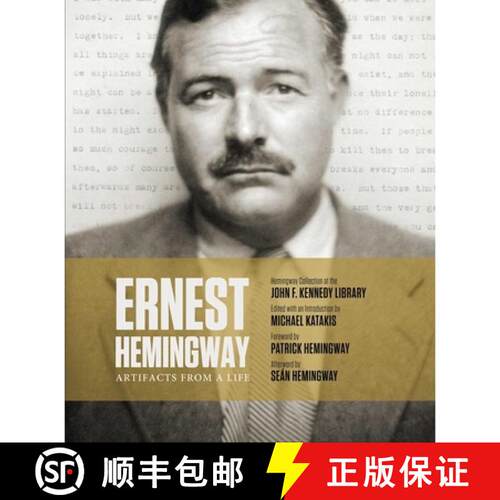 【3-4周达】精装 Ernest Hemingway: Artifacts From a Life [9781471172151]