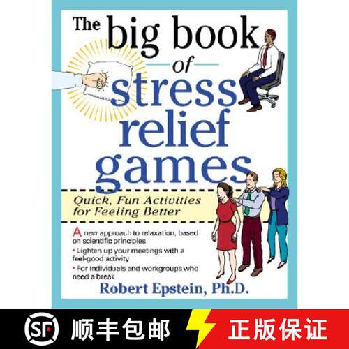 【3-4周达】The Big Book of Stress Relief Games: Quick, Fun Activities for Feeling Better [9780070218666]