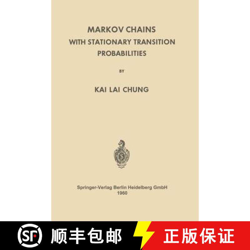 【3-4周达】Markov Chains with Stationary Transition Probabilities [9783642494086]