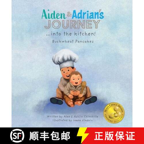 【3-4周达】精装 Aiden & Adrian's Journey into the Kitchen! : Buckwheat Pancakes [9781737299707]