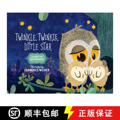 【3-4周达】Twinkle, Twinkle, Little Star: A Light-Up Bedtime Book [9780762461820]