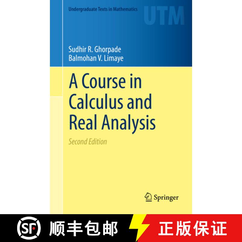 【3-4周达】A Course in Calculus and Real Analysis [9783030013998]