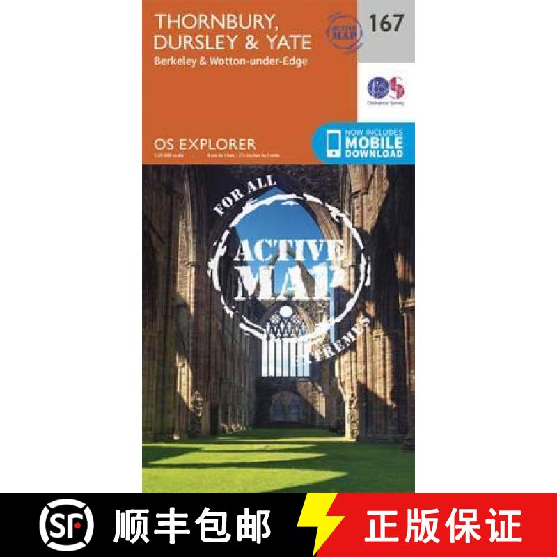 【2-3周达】Thornbury, Dursley and Yate [9780319470398]