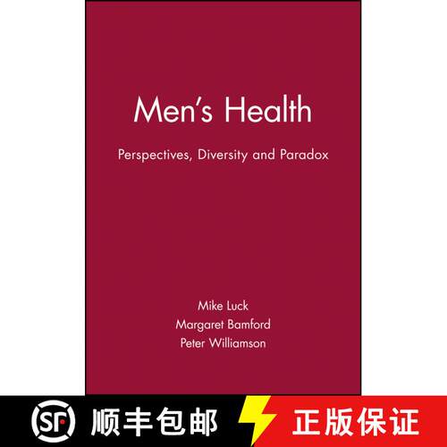 【3-4周达】Men'S Health - Perspectives, Diversity And Paradox [Wiley护理学] [9780632052882]