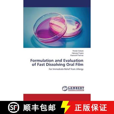 预订 Formulation and Evaluation of Fast Dissolving Oral Film [9783659537011]