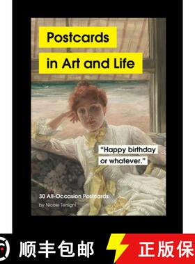 【3-4周达】Postcards in Art and Life: 30 All-Occasion Postcards [9781797230726]