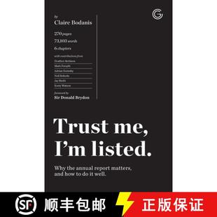 how the report annual matters Listed 9781860727962 Why Trust and 3周达 well