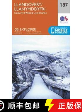 【3-4周达】Llandovery, Llanwrtyd Wells and Llyn Brianne [9780319243800]