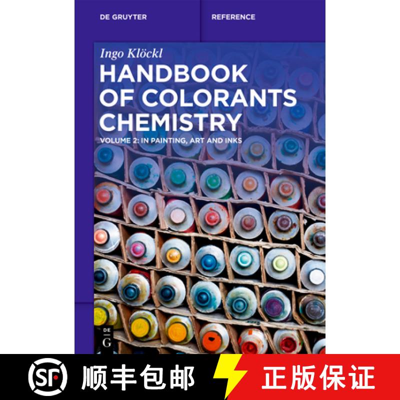 预订 Handbook of Colorants Chemistry: in Painting, Art and Inks [9783110777000]