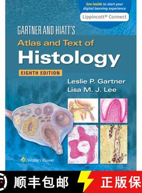 预订 Gartner & Hiatt's Atlas and Text of Histology [9781975164256]