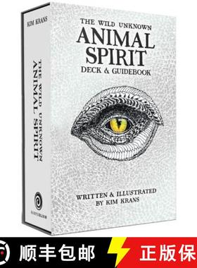 【3-4周达】野性未知动物精神卡和指南 The Wild Unknown Animal Spirit Deck and Guidebook (Official Keeps... [9780062742865]