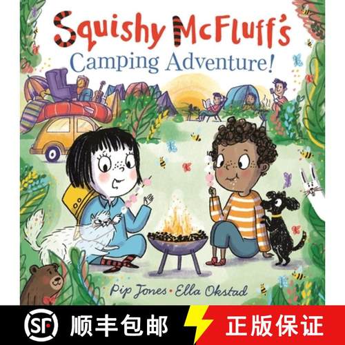 【3-4周达】Squishy McFluff's Camping Adventure! [9780571350384]