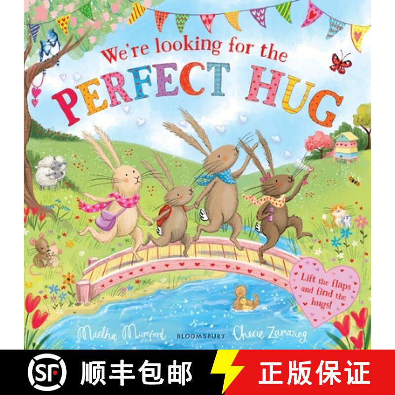 【3-4周达】We're Looking for the Perfect Hug : A Lift-the-Flap Adventure and perfect Mother's Day gift [9781526671363]