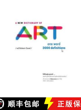 【3-4周达】A New Dictionary of Art: One word - 3000 definitions [9781912384020]