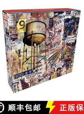 【3-4周达】Teneues - 1000-Piece Puzzle, Brooklyn, Ny, Full Color Puzzle in Box, 20 X 20 Puzzle, Poste... [9781623259167]