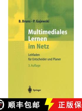 【3-4周达】Multimediales Lernen im Netz : Leitfaden für Entscheider und Planer [9783540424772]