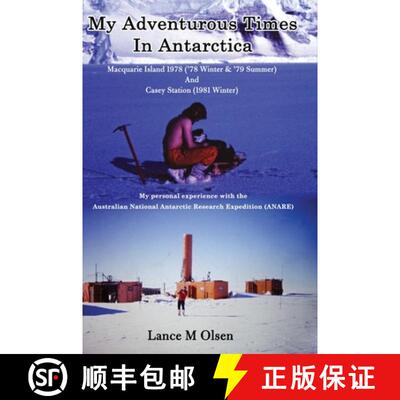 【3-4周达】精装 My Adventurous Times In Antarctica [9781922792235]