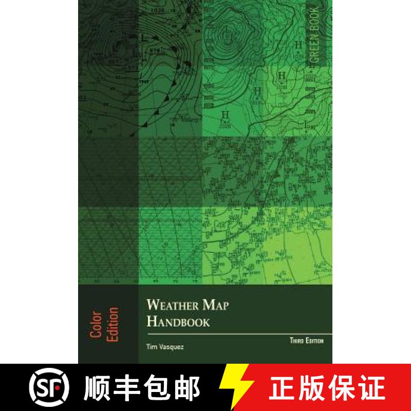 【3-4周达】Weather Map Handbook, 3rd ed., color [9780983253396]