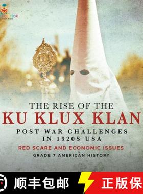 【3-4周达】The Rise of the Ku Klux Klan | Post War Challenges in 1920s USA | Red Scare and Economic I... [9781541961258]