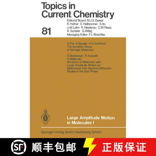 【3-4周达】Large Amplitude Motion in Molecules I (Softcover reprint of the original 1st ed. 1979) [9783662154120]