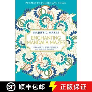 and 9781942021469 Enchanting Puzzles Mazes 4周达 Mandala Solve Ponder