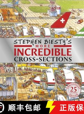 【3-4周达】Stephen Biesty's More Incredible Cross-sections ( [9780241388471]