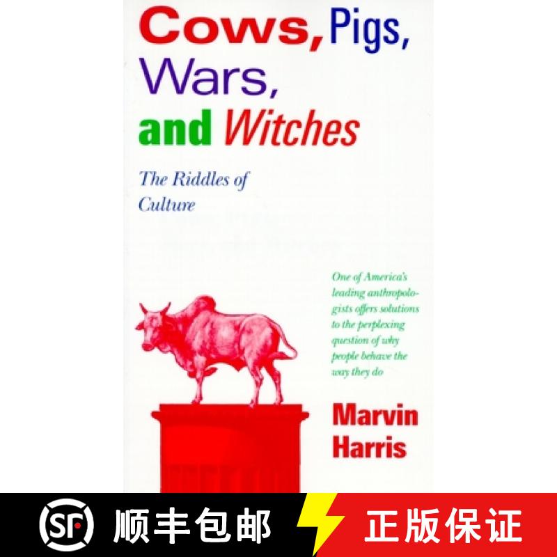 【3-4周达】Cows, Pigs, Wars, and Witches: The Riddles of Culture [9780679724681]