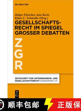预订 Gesellschaftsrecht Im Spiegel Großer Debatten [9783111388311]