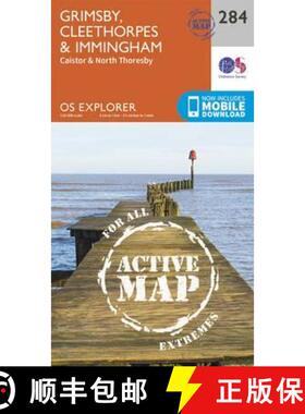 【3-4周达】Grimsby, Cleethorpes and Immingham, Caistor and North Thoresby [9780319471562]