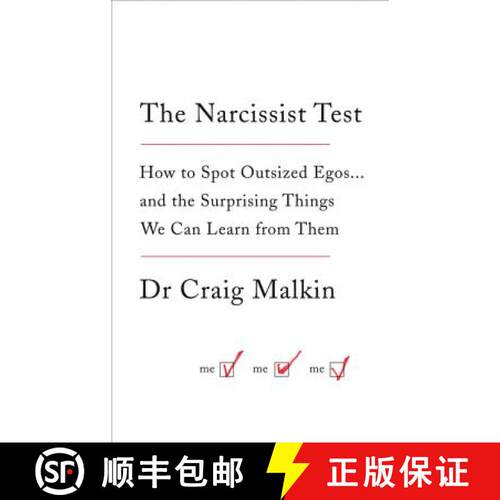 【3-4周达】Narcissist Test: How to Spot Outsized Egos ... and the Surprising Things We Can Learn from... [9780007583805]