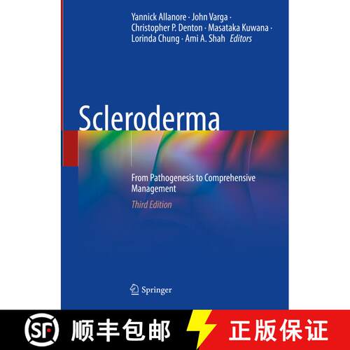 【3-4周达】精装 Scleroderma: From Pathogenesis to Comprehensive Management (Third Edition 2024) [9783031406577]