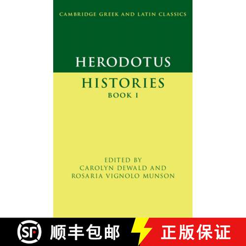 【3-4周达】精装 Herodotus: Histories Book I [9780521871730]