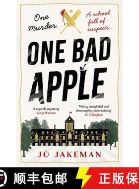 【3-4周达】One Bad Apple: A wickedly funny murder mystery [9781408718414]