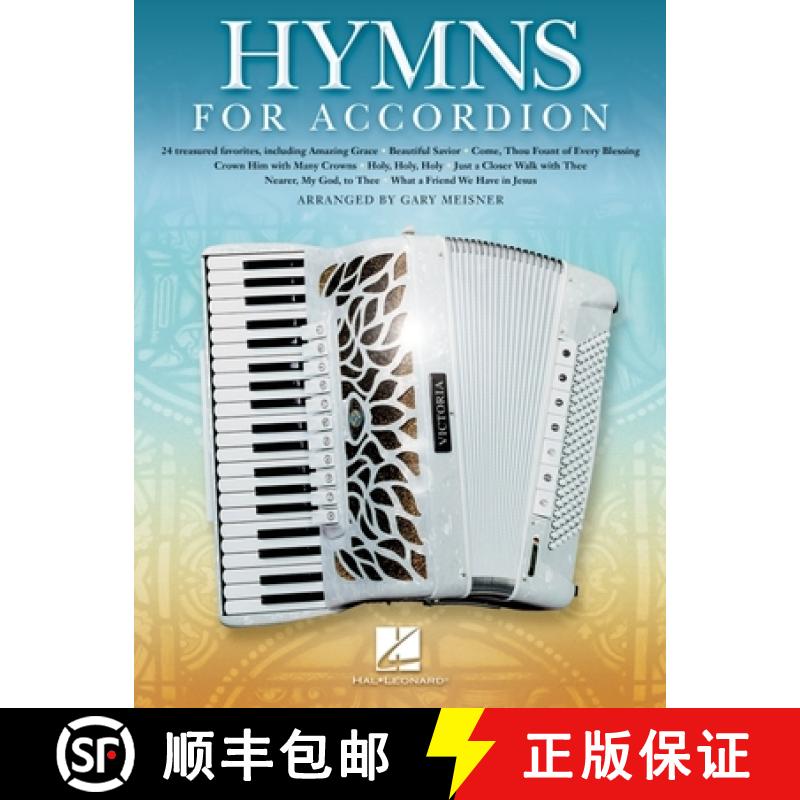 【3-4周达】Hymns for Accordion [9781540027870]